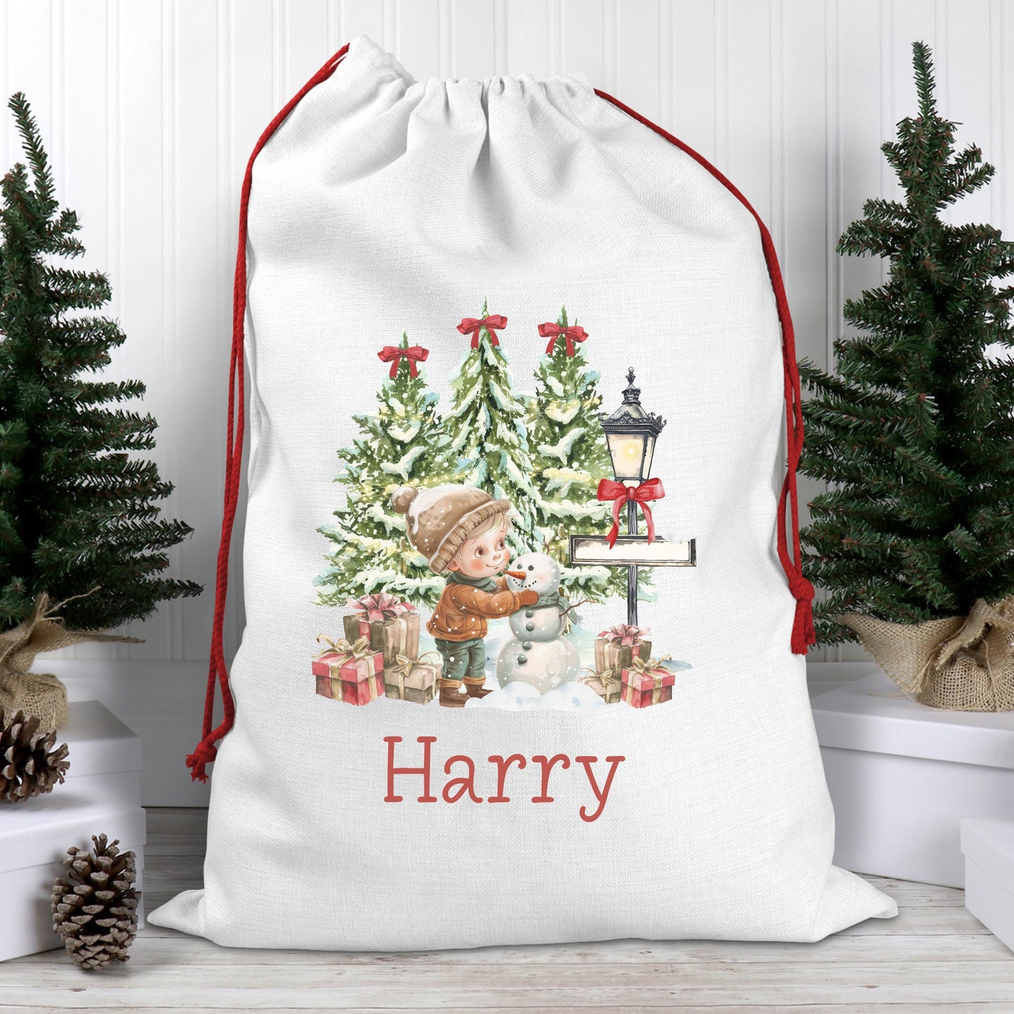 Personalised Christmas Sack - Santa sack - christmas girl or boy - Toy Sack - For kids