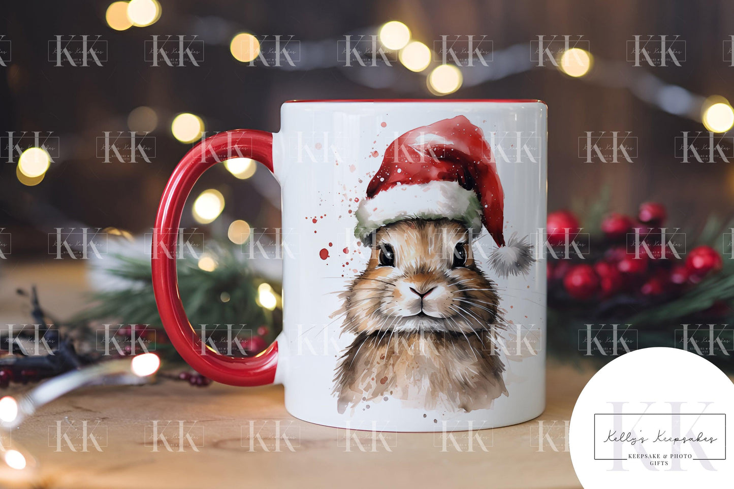 Christmas Farm Animal Personalised Mug - Farm Yard - Cow - Pig - Duck - And More - Stocking Filler- Animal Mug - For him - for her
