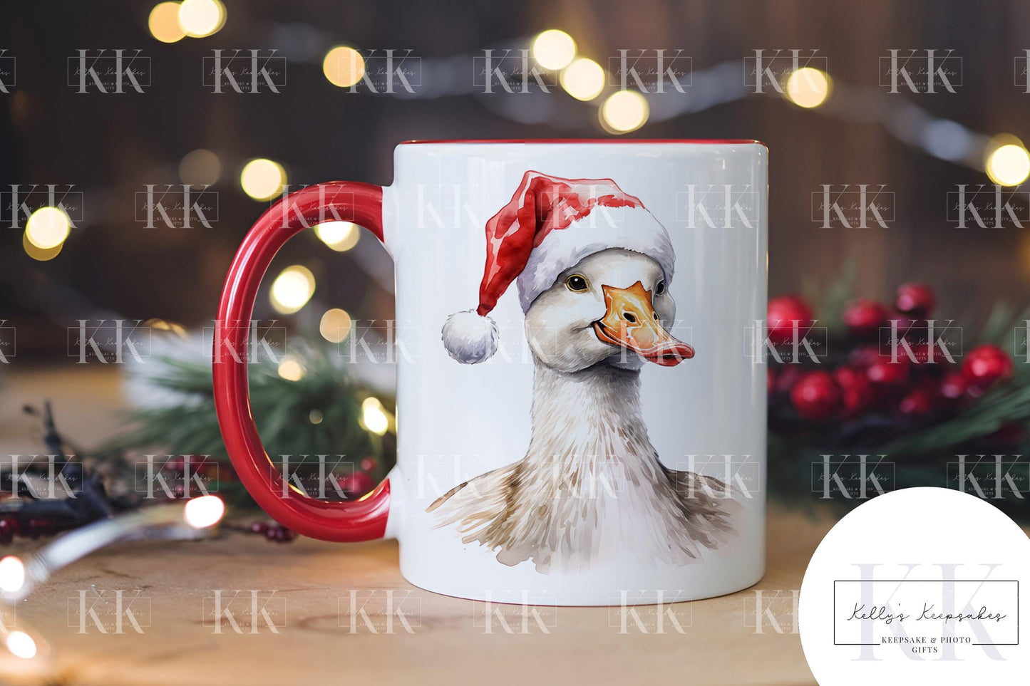 Christmas Farm Animal Personalised Mug - Farm Yard - Cow - Pig - Duck - And More - Stocking Filler- Animal Mug - For him - for her