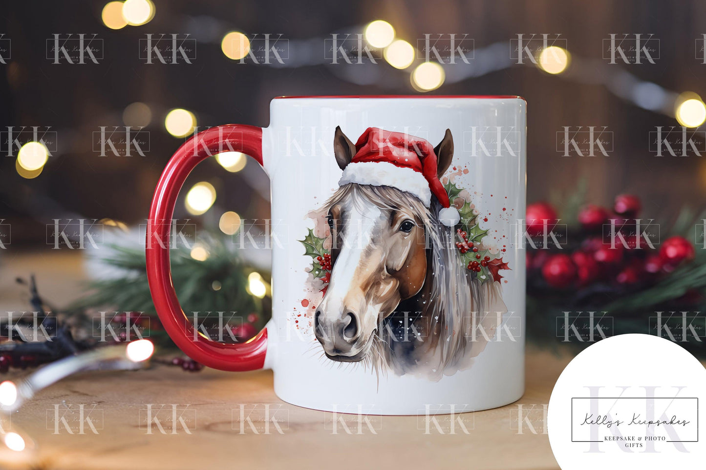 Christmas Farm Animal Personalised Mug - Farm Yard - Cow - Pig - Duck - And More - Stocking Filler- Animal Mug - For him - for her