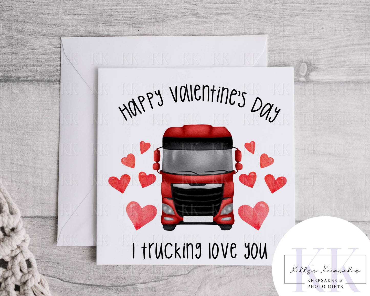 Lorry Driver Valentines Day Card - You Sexy Tang - Trucker Valentines Card - Valentines Day Card - Mother Trucker - Trucking love you