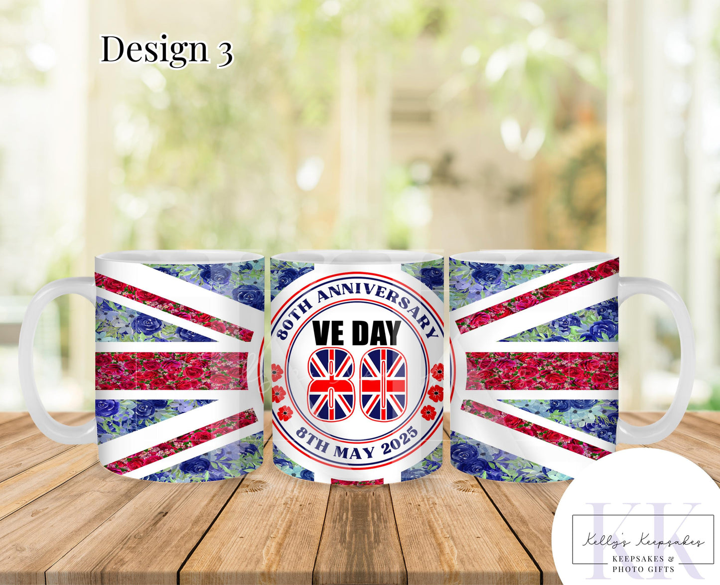 VE Day 80th Anniversary Mug - VE Day 2025 - Veterans 80th anniversary - Souvenir Gifts