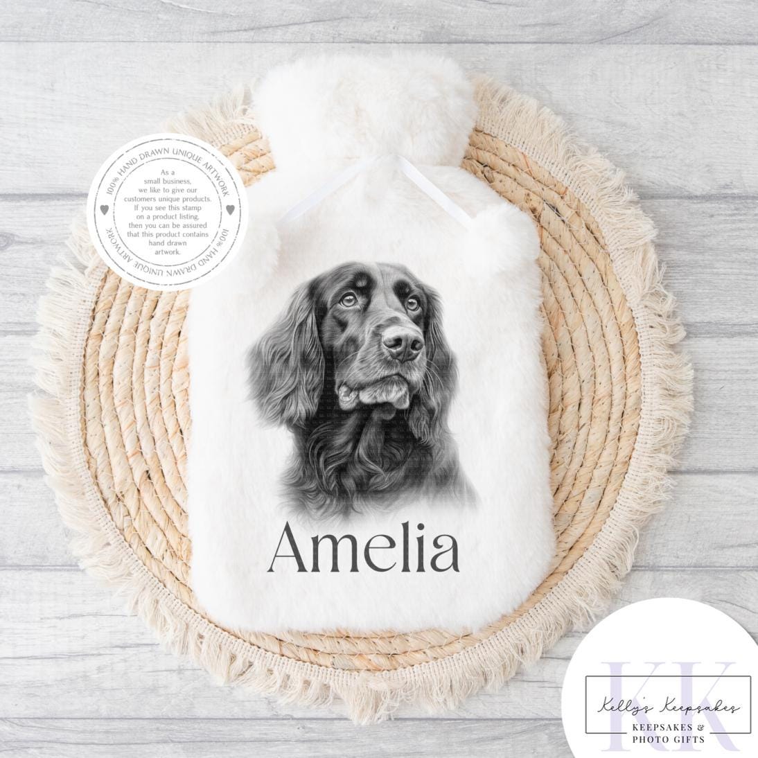 Personalised Sketchy Gordon Setter - Cushion - Mug - Travel Mug - Shopping Bag - Hot Water Bottle - Various Items - Personalised Gifts