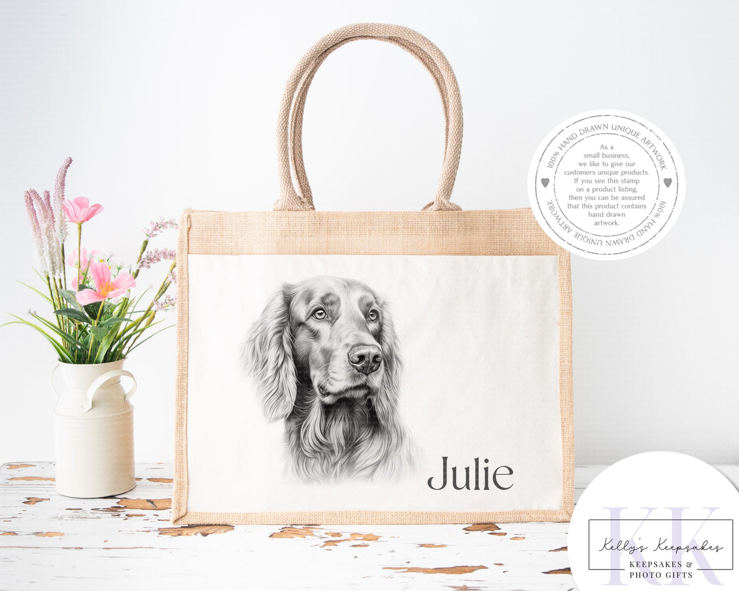 Personalised Irish Setter - Cushion - Mug - Travel Mug - Shopping Bag - Hot Water Bottle - Various Items - Personalised Gifts