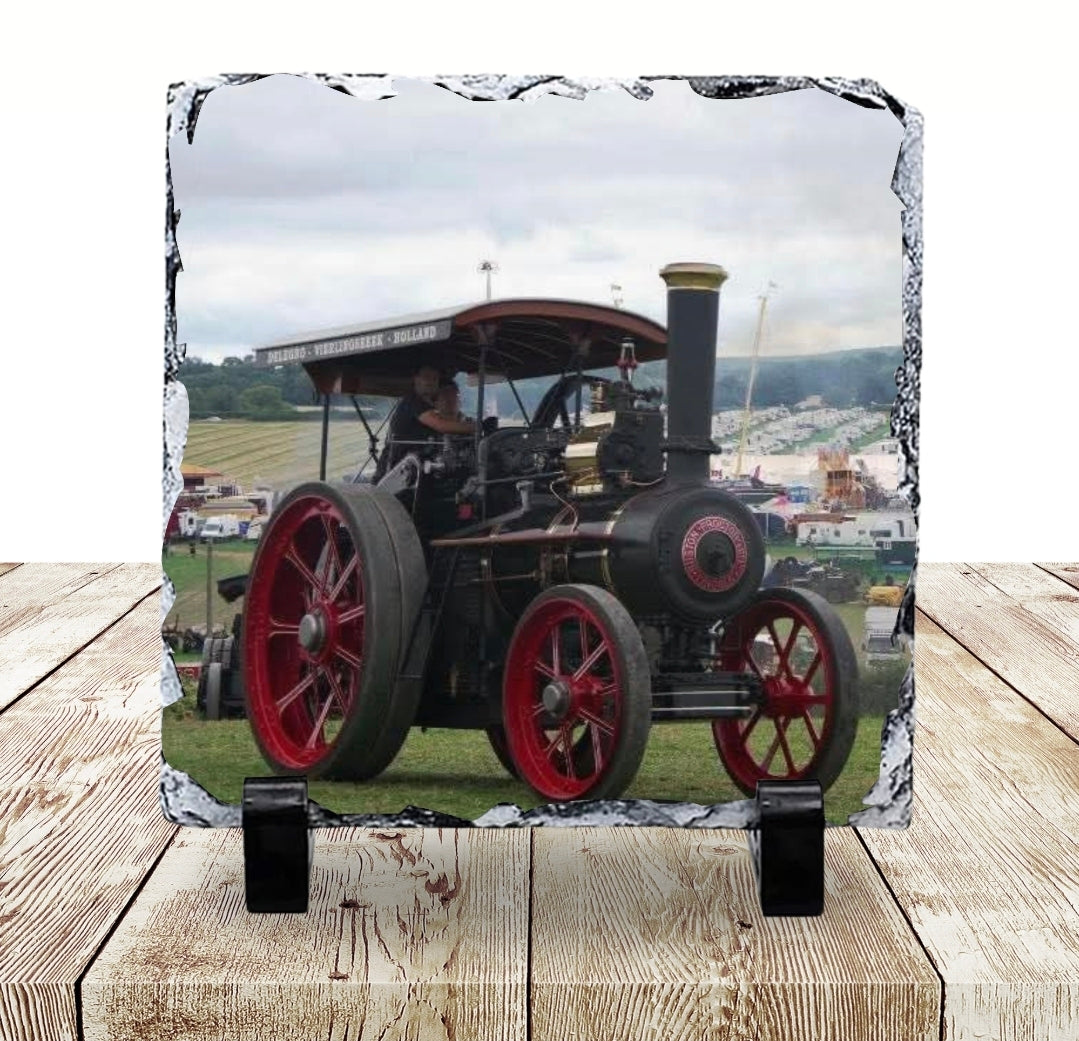 Square photo slate - photo keepsakes- photo gift - 15cm or 20cm