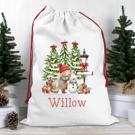 Personalised Christmas Sack - Santa sack - christmas girl or boy - Toy Sack - For kids
