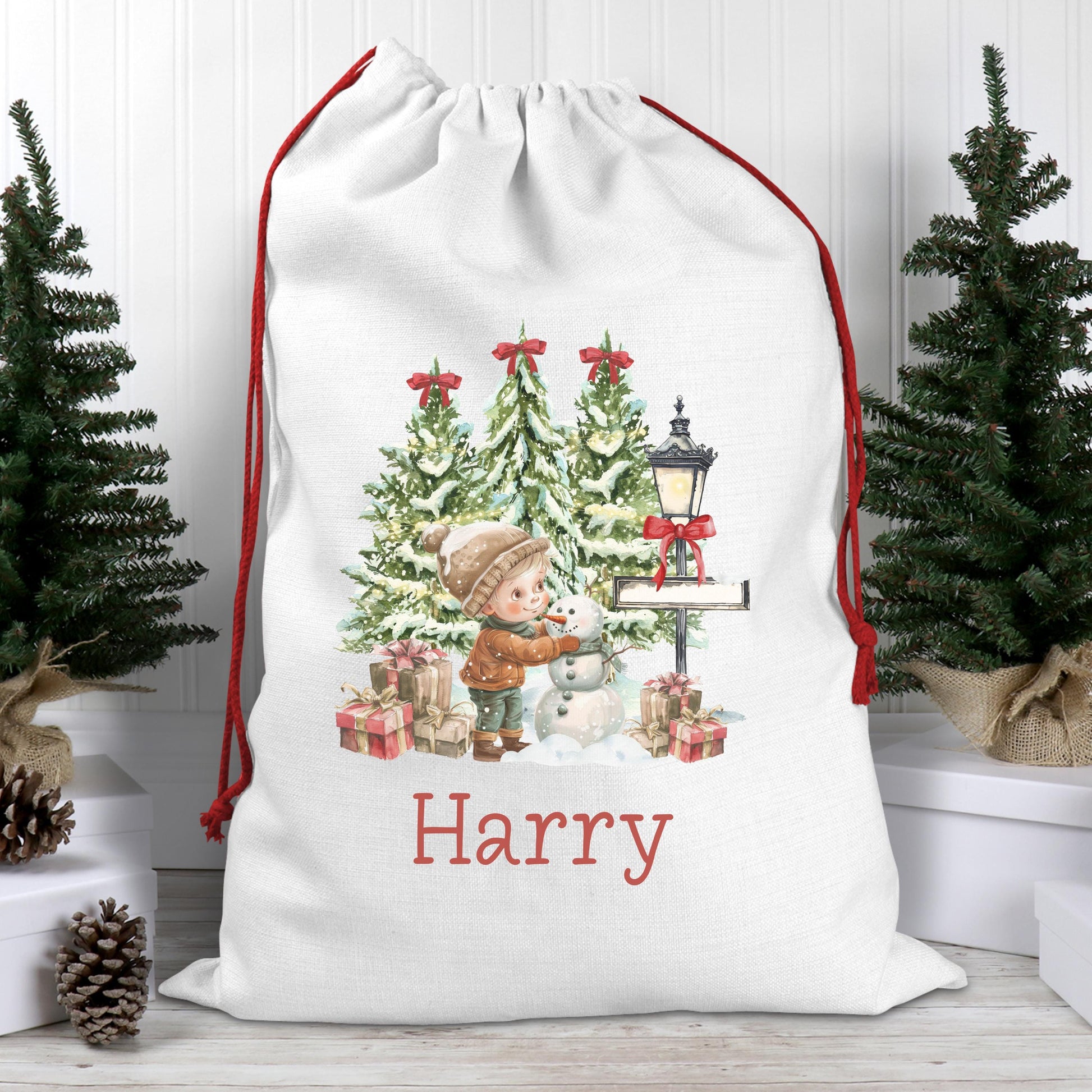 Personalised Christmas Sack - Santa sack - christmas girl or boy - Toy Sack - For kids