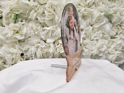 Personalised Christmas Snowglobe Photo Decoration - Family photo- christmas time