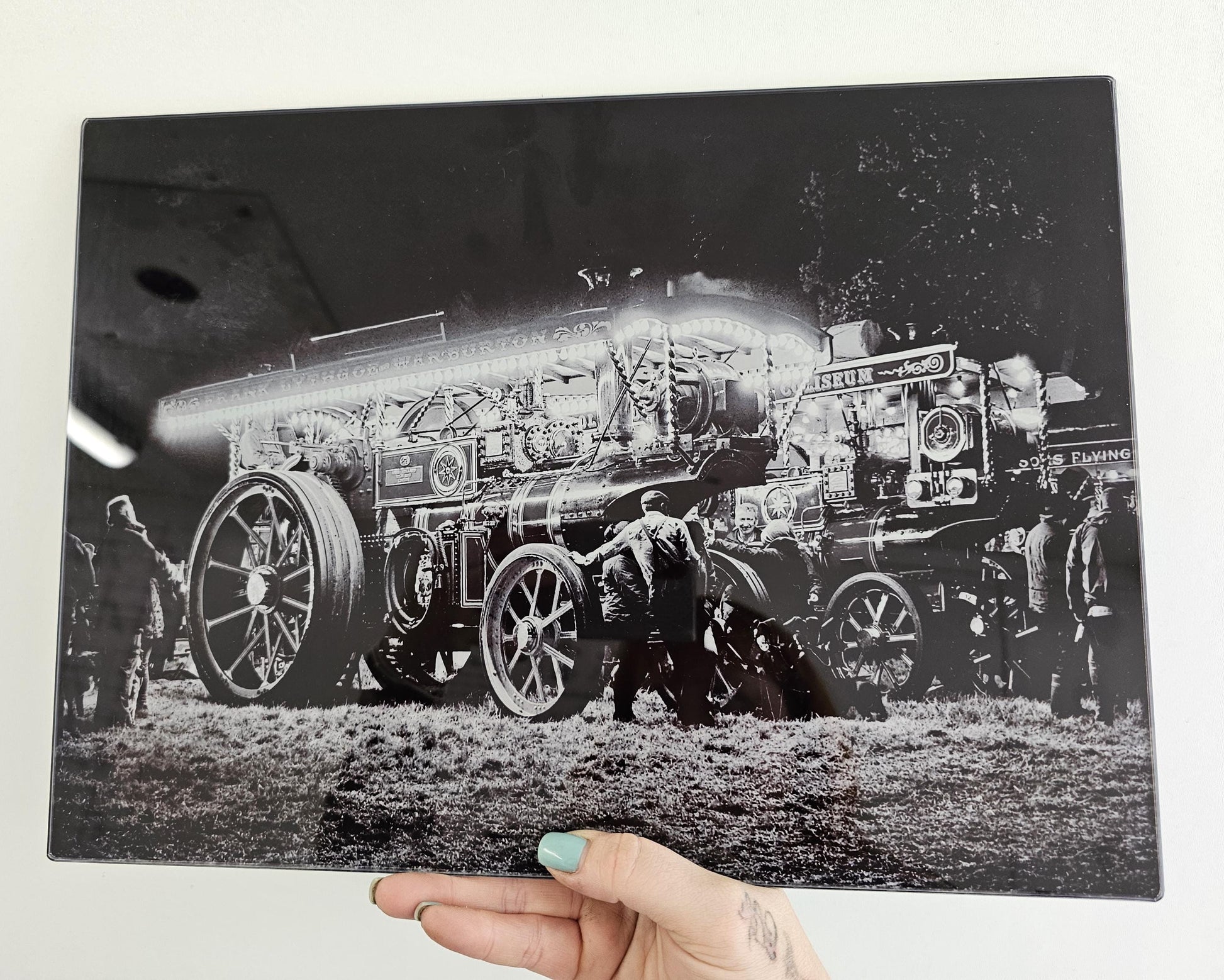 Photo Glass Chopping Board - Kitchen Counter Saver - Work Top Saver - Photo Gift - Kitchen Decor - New Home Gift- Photography