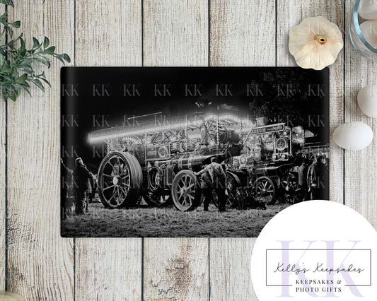 Photo Glass Chopping Board - Kitchen Counter Saver - Work Top Saver - Photo Gift - Kitchen Decor - New Home Gift- Photography