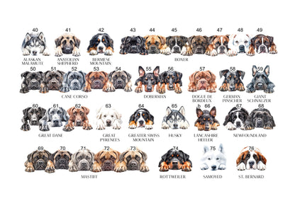 I woof you mummy - Dog Mother's Day Gift - Father's Day Gift - For Mummy - For Daddy - Different Breeds - From Dog Gift
