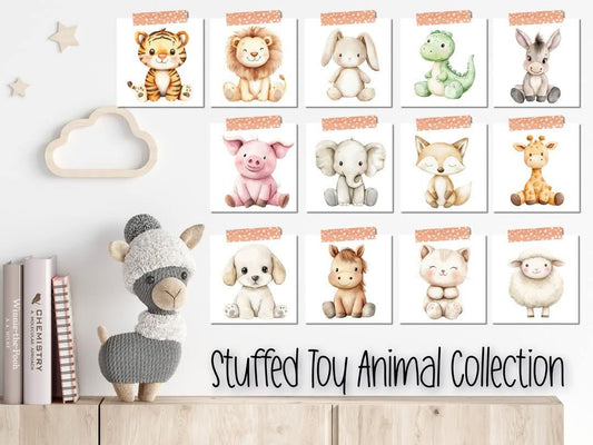 Personalised Birth Announcement Teddy Bear Print and Frame - Baby Announcements - Birth Stats - Nursery Decor - New Baby Gift