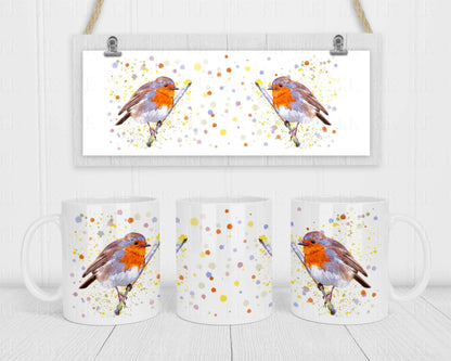 Robins appear when loved ones are near mug - Robin Mug - Text or no text