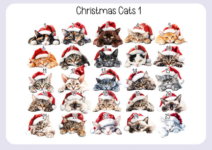 Personalised Cat Pet Stocking - Christmas Stocking for pets - various breeds ans colours - custom Santa sack for pets