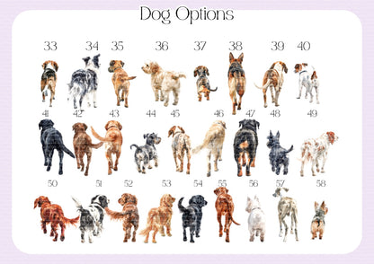 Pet Loss Memorial Card - Pet Loss - Custom Pet Loss Dog Card