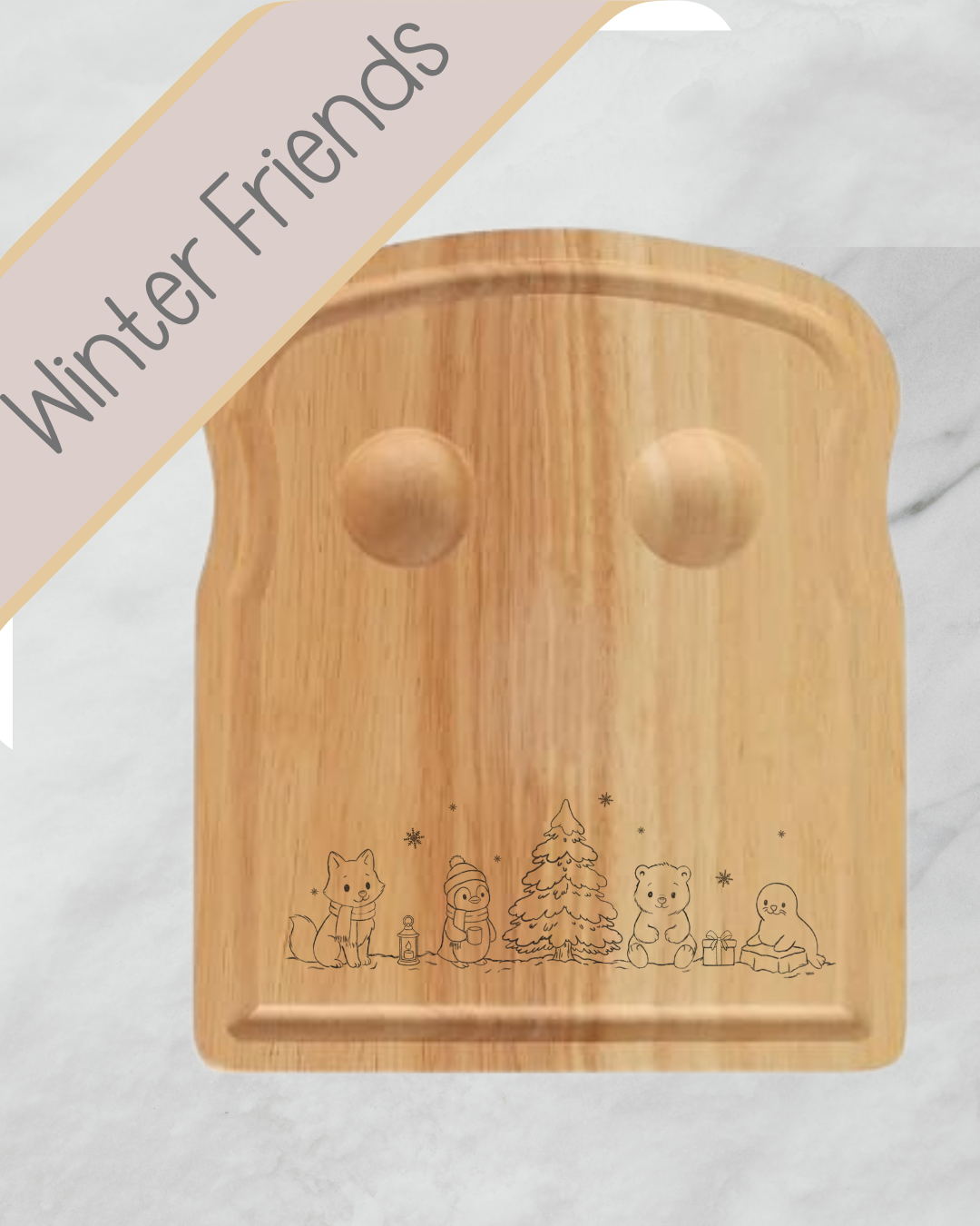 Personalised Wooden Egg Board - Custom Name with Cute Pony Design - Owl & Bunny Design -  Bunny and Chick Design - Breakfast Board for Kids
